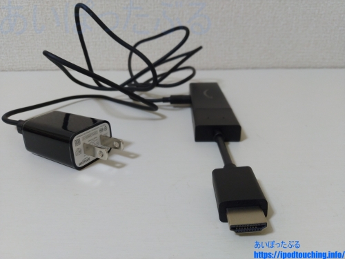 Fire TV Stick（第3世代）をUSBケーブルとHDMI延長ケーブルに接続